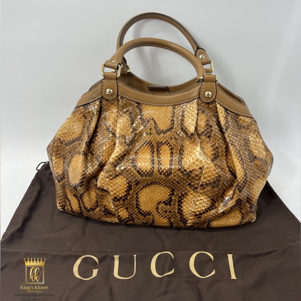 Gucci Python Bag - image 1